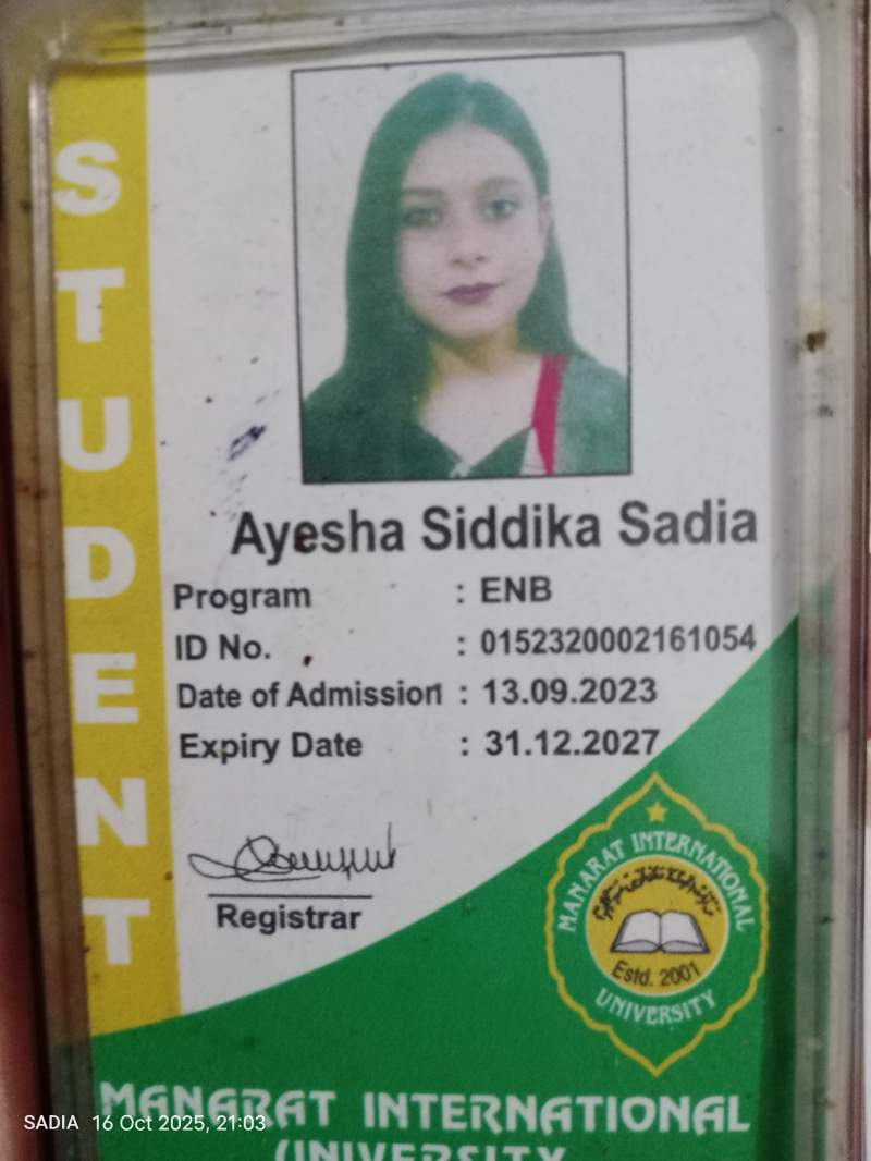 Ayesha Sadia