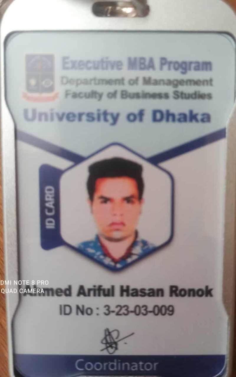 Ahmed Ariful Hasan Ronok