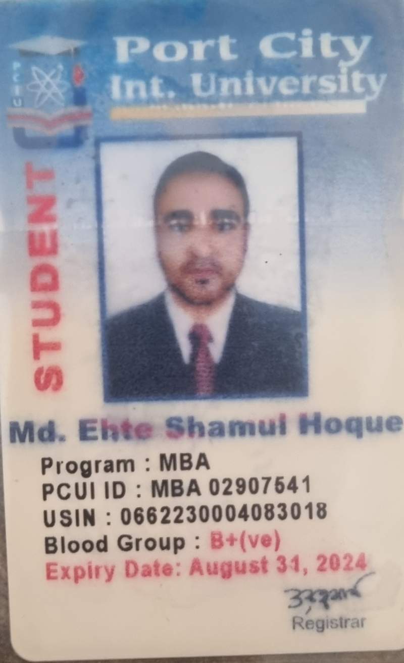 Md.EHTE SHAMSUL HOQUE