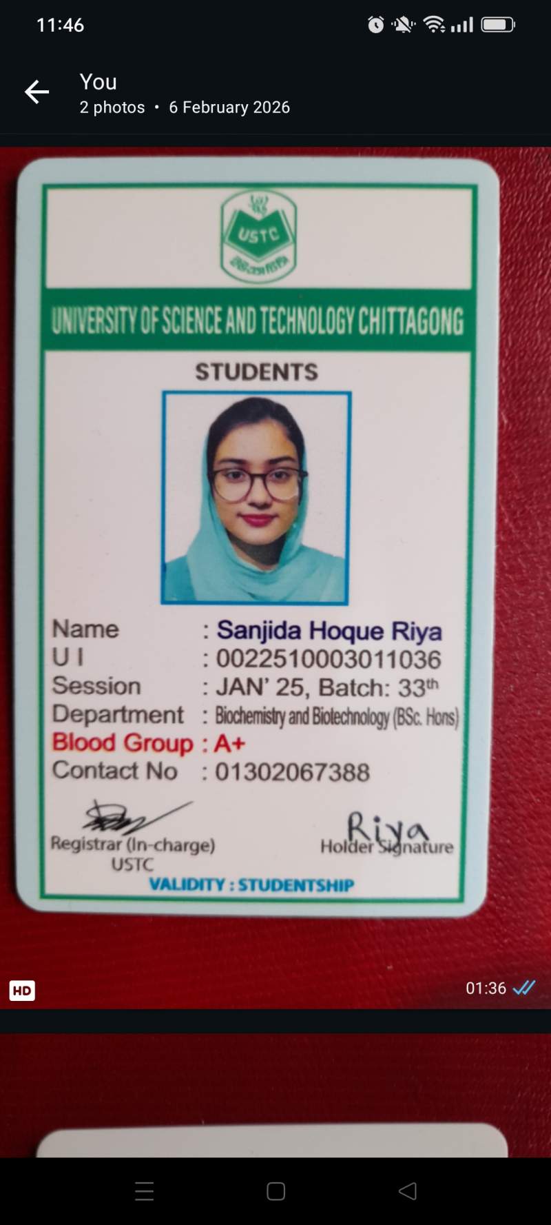 Sanjida Hoque Riya